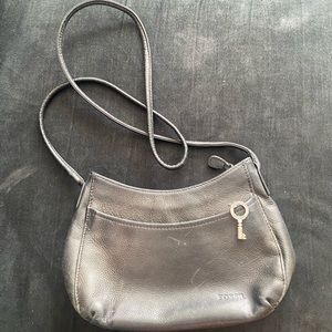 FOSSIL CROSSBODY BLACK PURSE